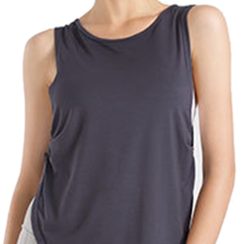 Women Cute Workout Clothes Mesh Yoga Tops Exercise Gym Shirts Running Tank Tops