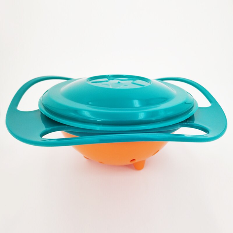 Met Deksel Gyro Kom 360 Draaien Praktisch Kinderen Balans Gyro Spill-Proof Effen Feeding Kinderen Servies
