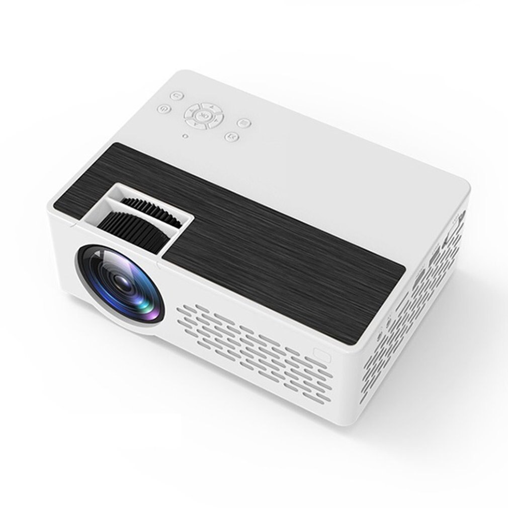 Mini Projector True Stereo Super Sense Sound Projector HD 1080P Home Projector Portable LED Projectors