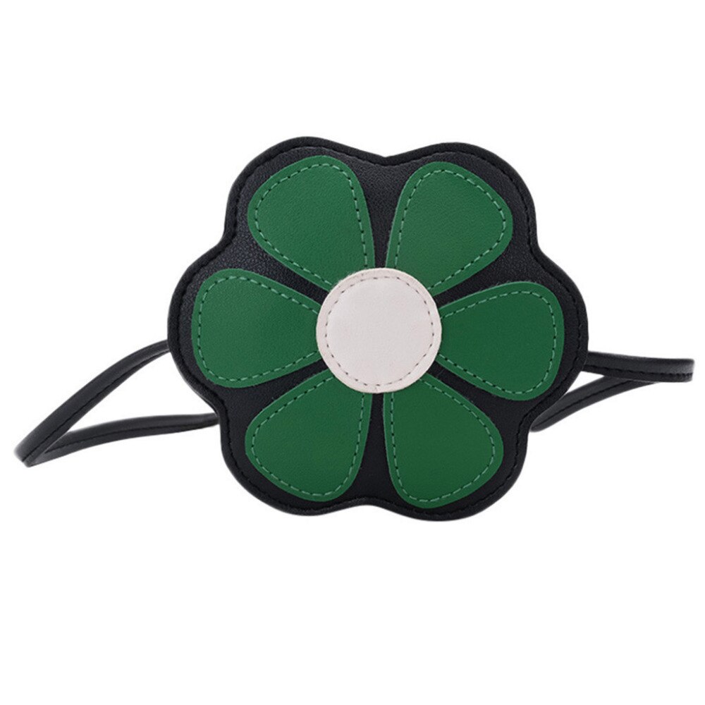 children's bag cute flower shoulder mini messenger bag round bucket Children Lovely Flower Girls Y504