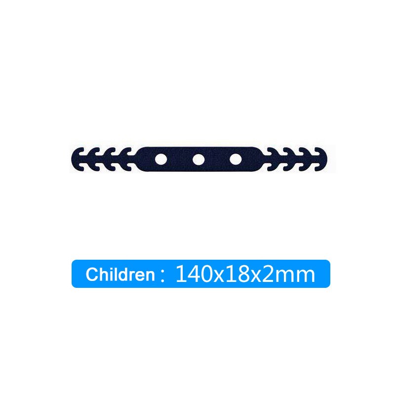 Ajusteur de crochet de masque facial modèles pour enfants ceinture en cuir masque sangle d'extension de bande d'oreille boucle de masque facial réglable montée sur la tête: Enfants bleus