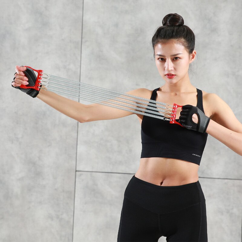 Fitness Borst Expander Womens Buik Puller Training Weerstand Band Pull Touw Kid 'S Elastische Touw Rubber Band Hoge Elastische Touw