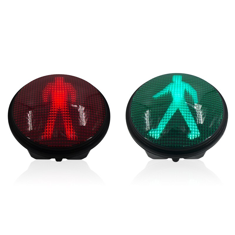 8 Inch High Power Red Green Pedestrian Led Light Traffic Modules
