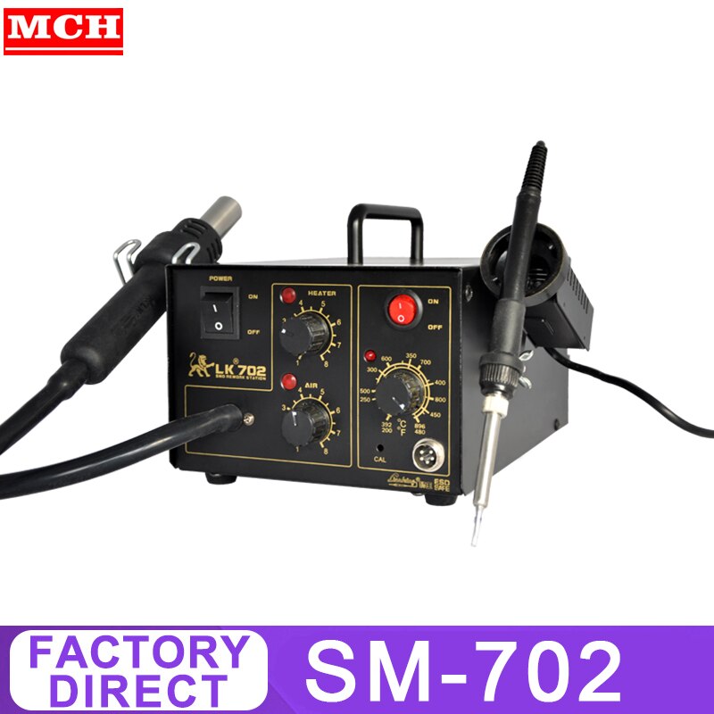 2 In 1 Soldering Station Rework Station Repair Welding Machine Soldering Iron Set PCB Desoldering Tool SM-852 SM-852D SM-702: SM-702 / 220V