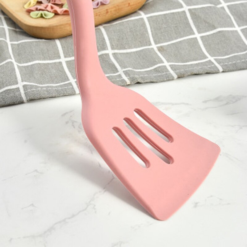 9 Stuks Roze Siliconen Keukengerei Set Non-stick Hittebestendig Bakken Koken Tools Keukengerei Accessoires