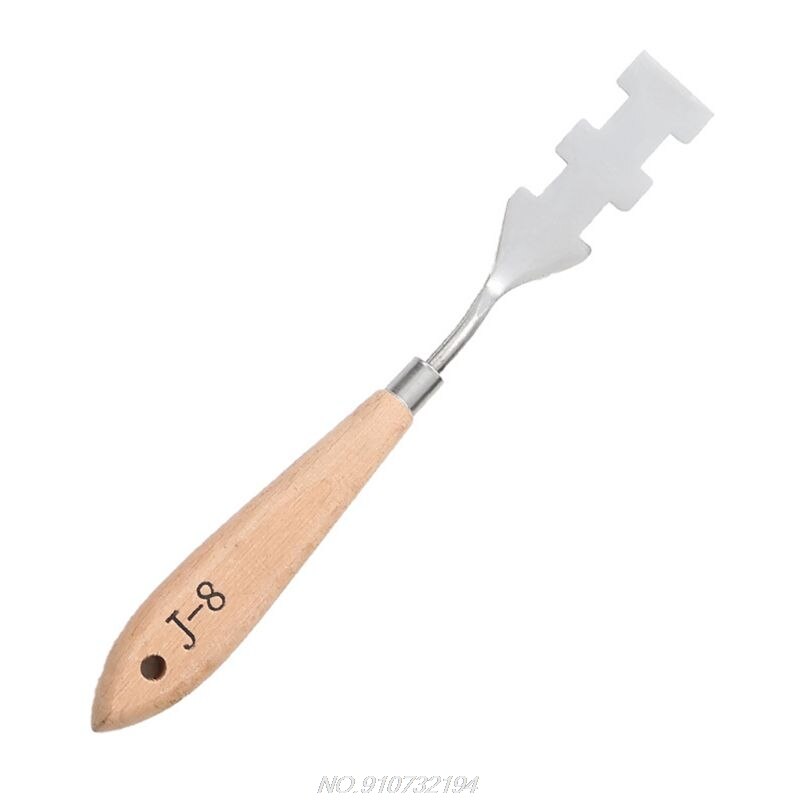 10pcs Stainless Steel Palette Scraper Paint Knives Blade for Artist Oil Acrylic Painting N25 20