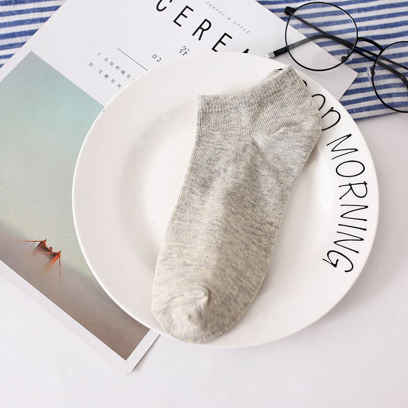 10 pares de Calcetines suaves de algodón para Mujer, Calcetines suaves para Mujer, Calcetines suaves para Mujer: 01