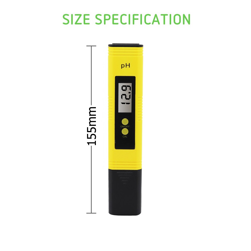 LCD Digital EC TDS PH Meter Tester Temperature Pen Water Tester Hydroponic for Aquarium Pool Swimming PH Measure Device