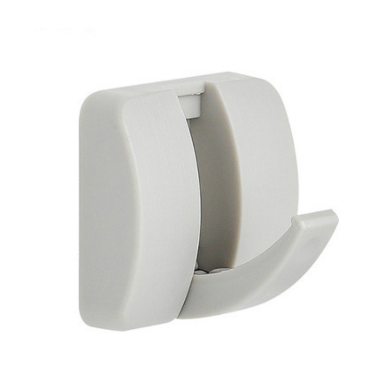 1pc Self Adhesive Hook Strong Hook Kitchen Wall Hanger Bathroom Kitchen Supplies Hooks: grey