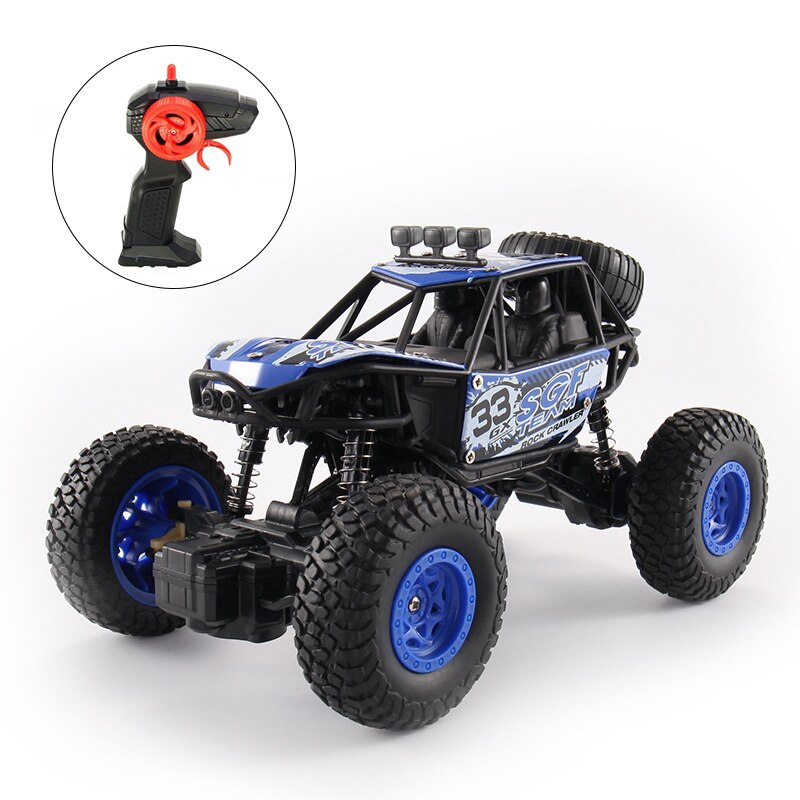 1Set Rc Auto 4WD 2.4Ghz 1:20 Klimmen Afstandsbediening Auto Off-Road Radio Control Vrachtwagens: -BL