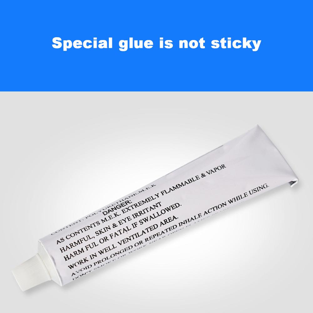 230X95MM gonflable en plastique bateau Kayak spécial PVC réparation Patch Kit étanche Patch colle côte canot canot Air lit avec colle