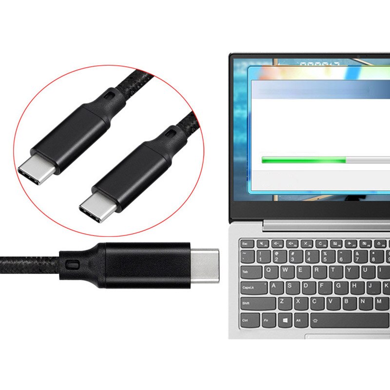 Usb C Video Kabel 9.8Ft 4K Uhd Ondersteuning Data Synchroniseren Op Usb 3.1 Gen2 10Gbps Hoge Snelheid Lading compatibel Voor Ipad Pro