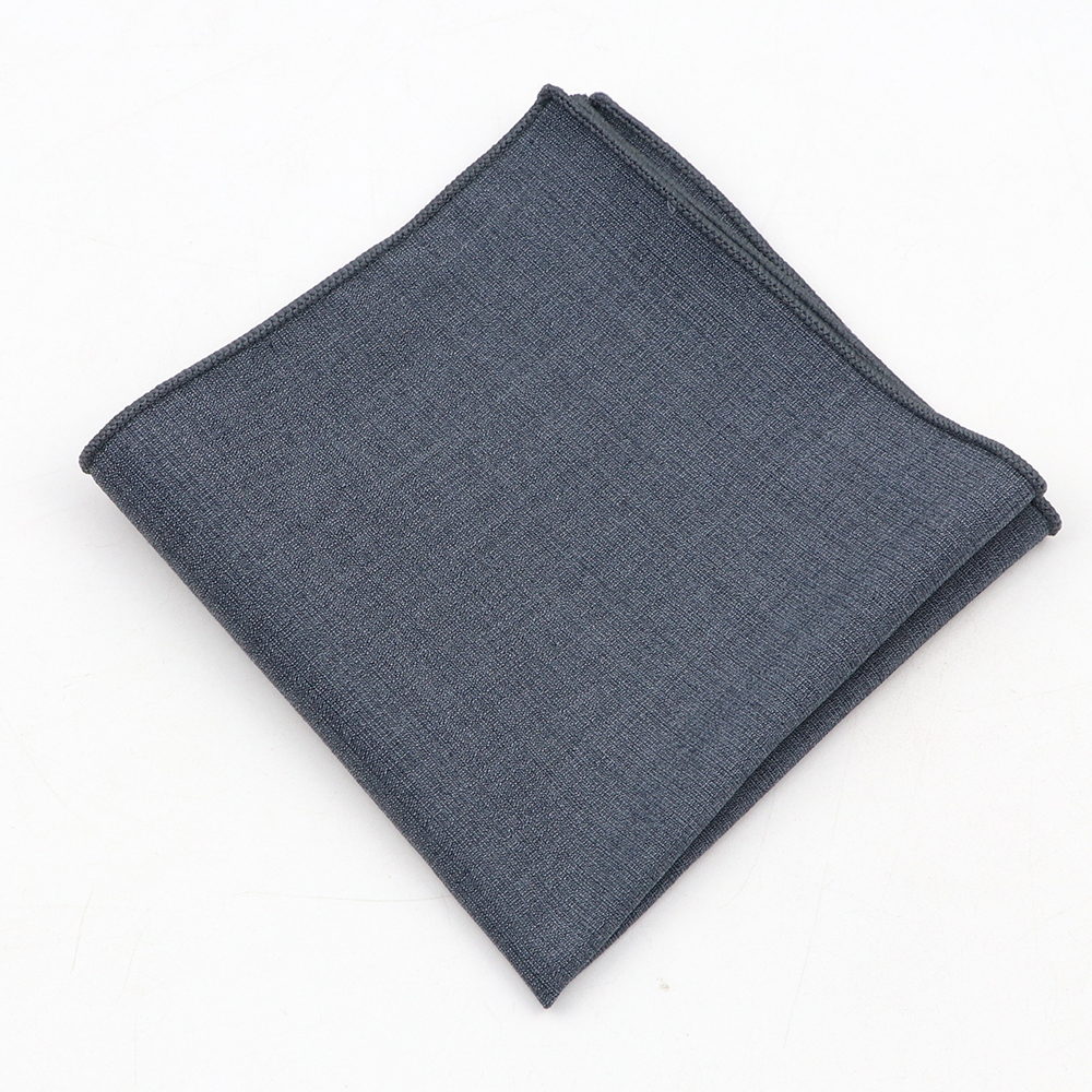 Solid Color Polyester Bamboo Fiber Handkerchiefs For Men Classic Casual Suits Pocket Square Mens Black Khaki Blue Towels: Orange