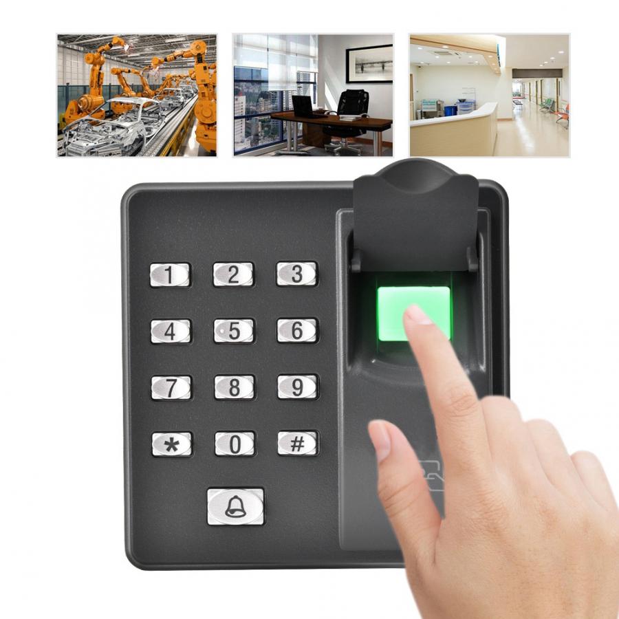 Rfid-lukija sormenjälki oven kulunvalvonta biometriikka vedenpitävä älykortti