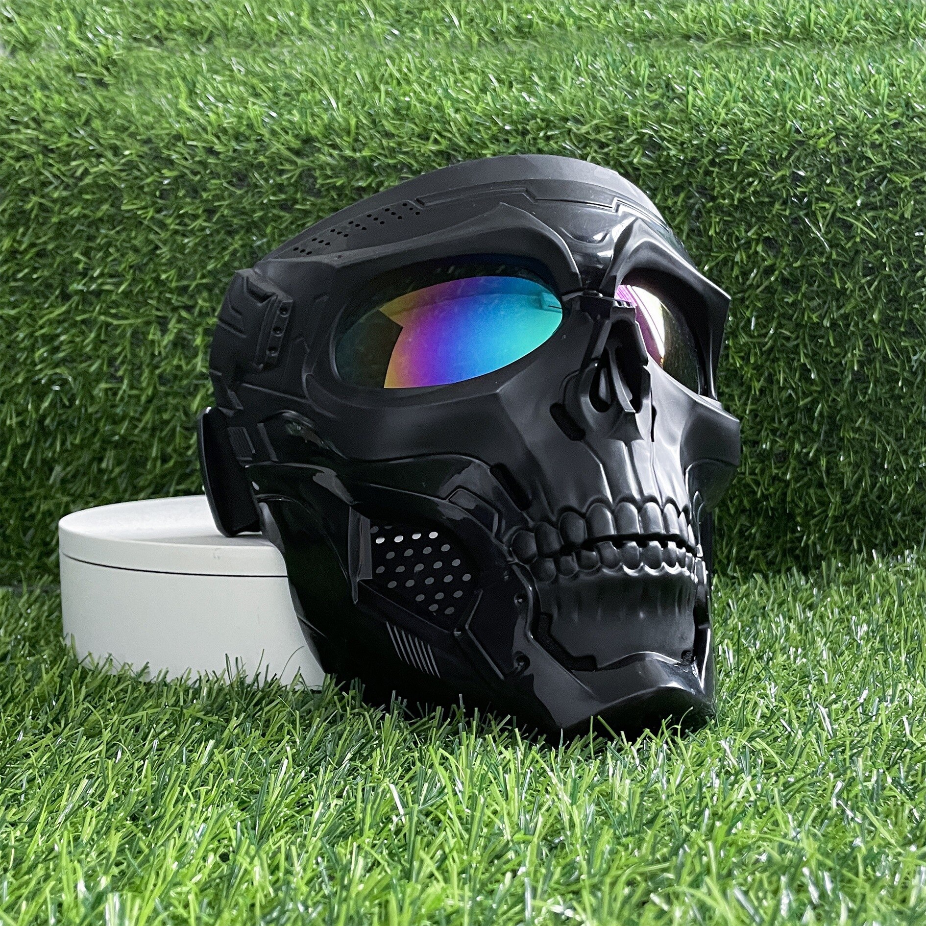 Motorcycle Goggles Helmet Mask Outdoor Riding Motocross Skulls Windproof Wind Glasses Sandproof Goggle Bicycle Sunglasses