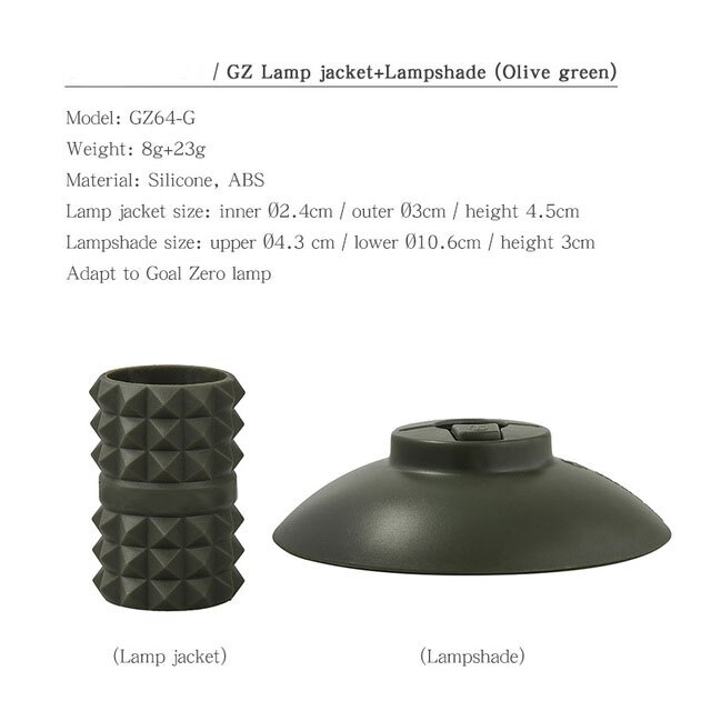 Abat-jour en forme de lampe pour tente de Camping en plein air, phare pour objectif zéro, Micro Flash, bricolage: Gz64-g
