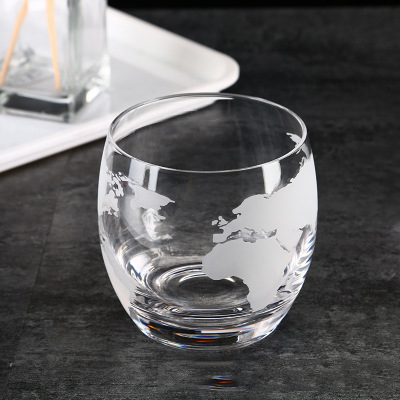 Service à vin en verre , carafe à whisky, verre en cristal, distributeur de spiritueux, bar, fête, décoration intérieure, verrerie d&#39;art 2022: Glass only