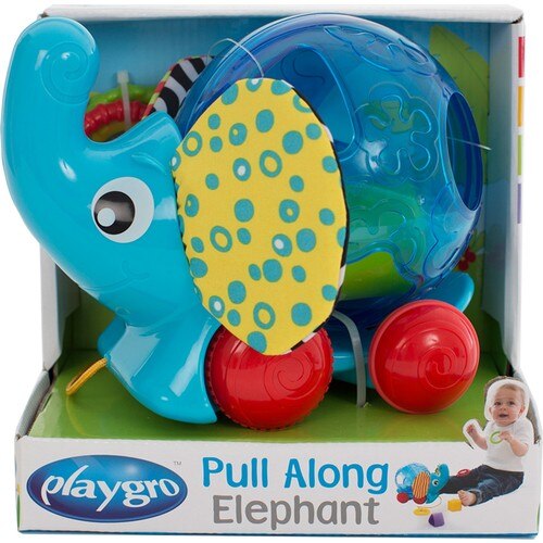 Playgro Pull Langs Olifant 7634