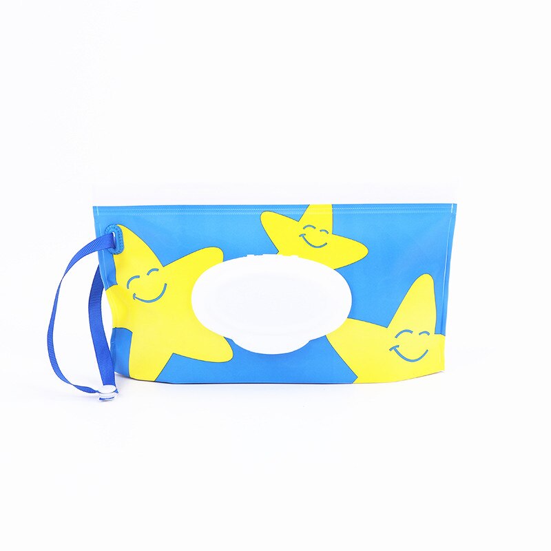 1Pc Natte Doekjes Box Cover Clamshell Dragen Waterdichte Tissue Bag Cosmetische Outdoor Baby Droog Nat Schoonmaken gevallen Container