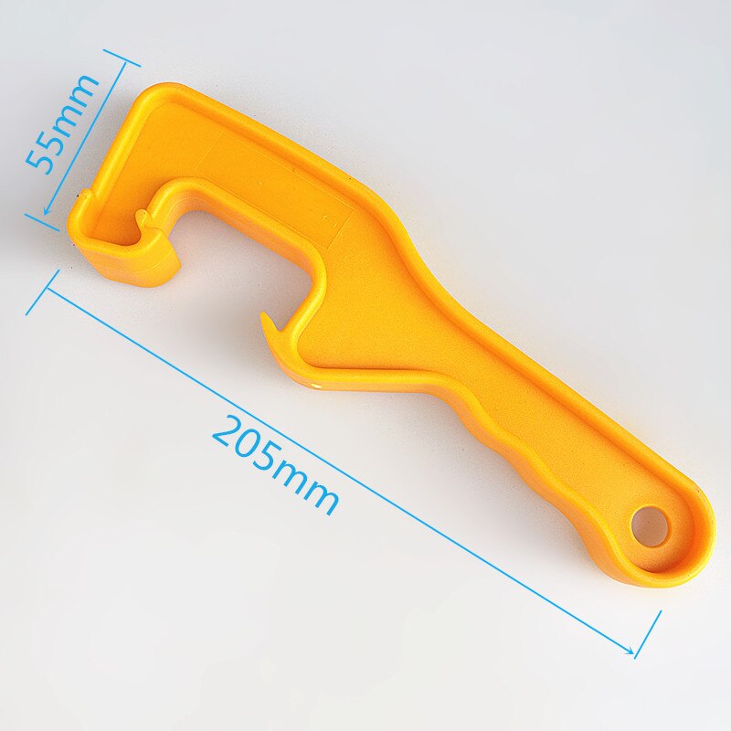 2Pcs Verf Emmer Opener Plastic Gallon Honing Emmer Emmer Verf Vat Deksel Blikopener Deksels Remover Schilderen Gereedschap Thuis gadgets