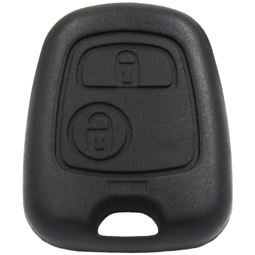 10 stk/parti udskiftning til peugeot 206/307/207 til citroen  c2 halv fjernbetjening nøglekasse shell smart nøglehus cover uden klinge