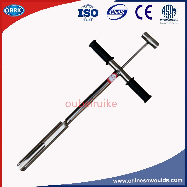 0.5M Length Stainless Steel Soil Sampler With Scale