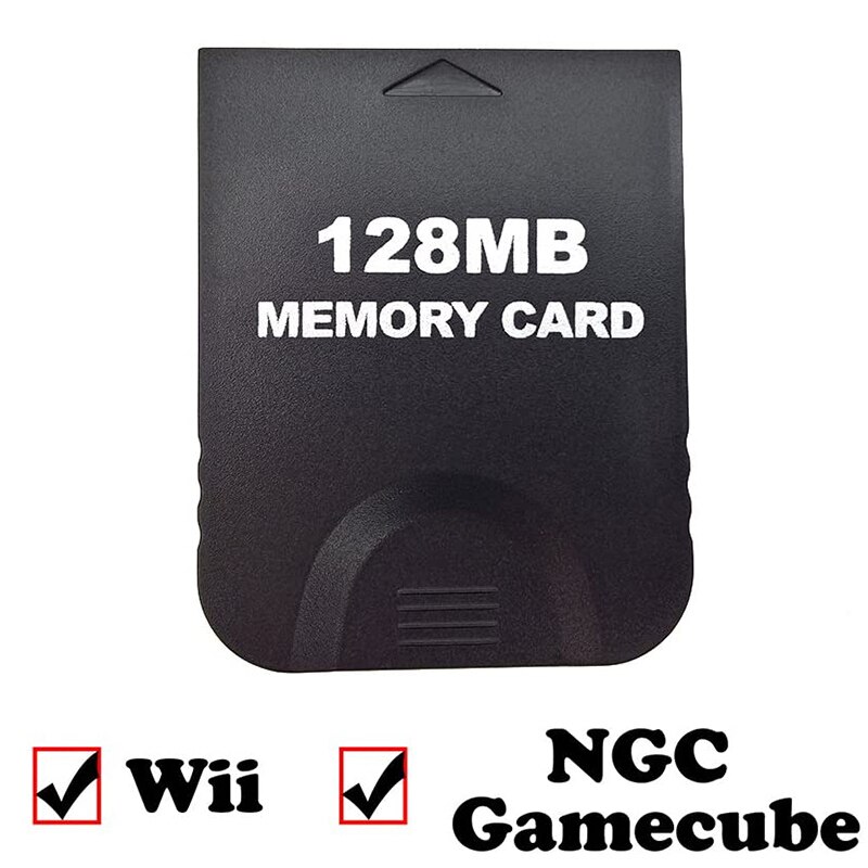 128MB High Speed Memory Card Save Game Data Card for GAMECUBE & WII 2043 BLOCKS Easy Install