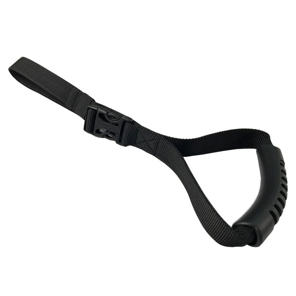 Car Grab Handle Adjustable Standing Aid Safety Handle Vehicle Support Portable Nylon Grip Handle Car Assist Device Black: Default Title