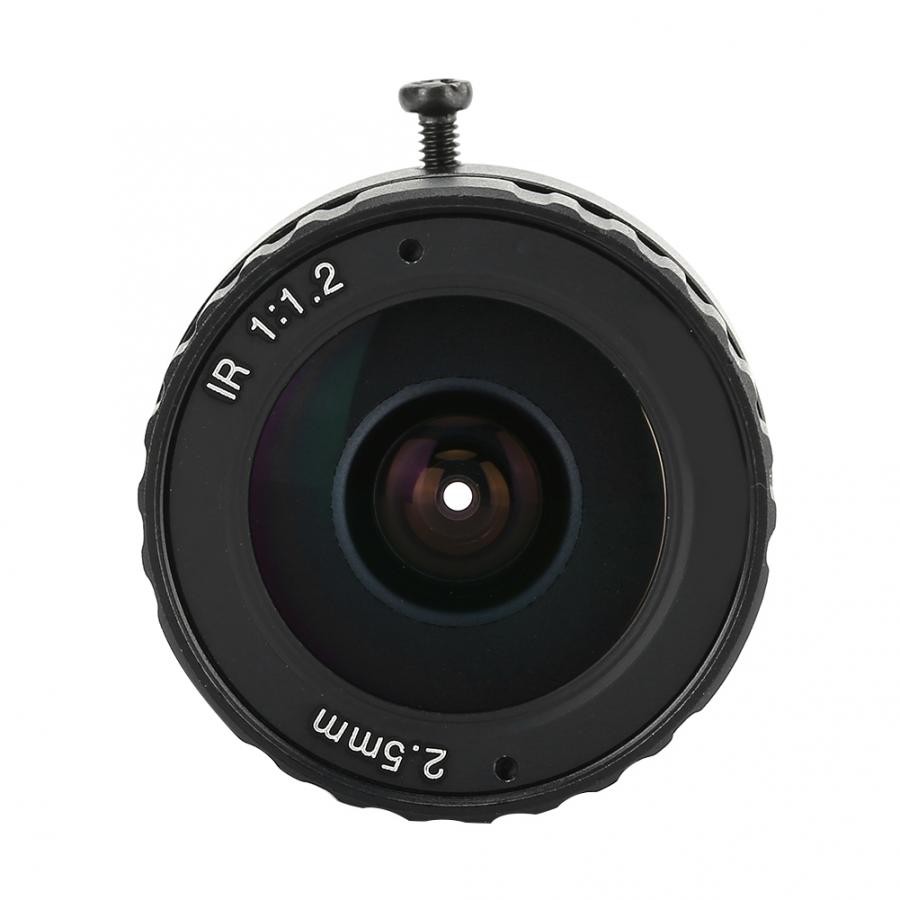 CCTV Fixed Lens 2.5mm 3MP Mount CS High Definition for Camera Camera Lens