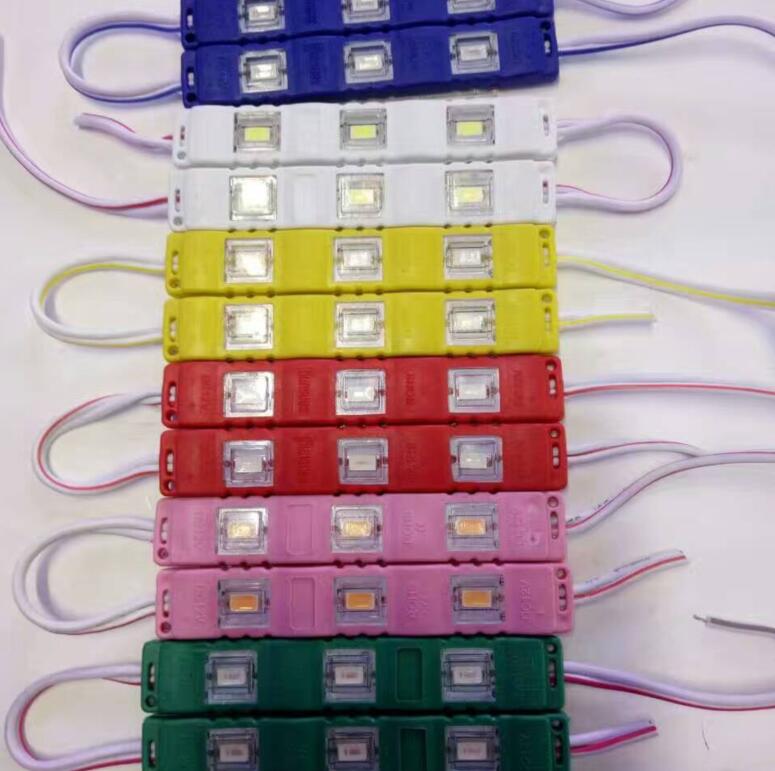 Waterproof IP65 SMD 5730 injection led module with lens DC12V high brightness 2 years warranty channel letters Free ship