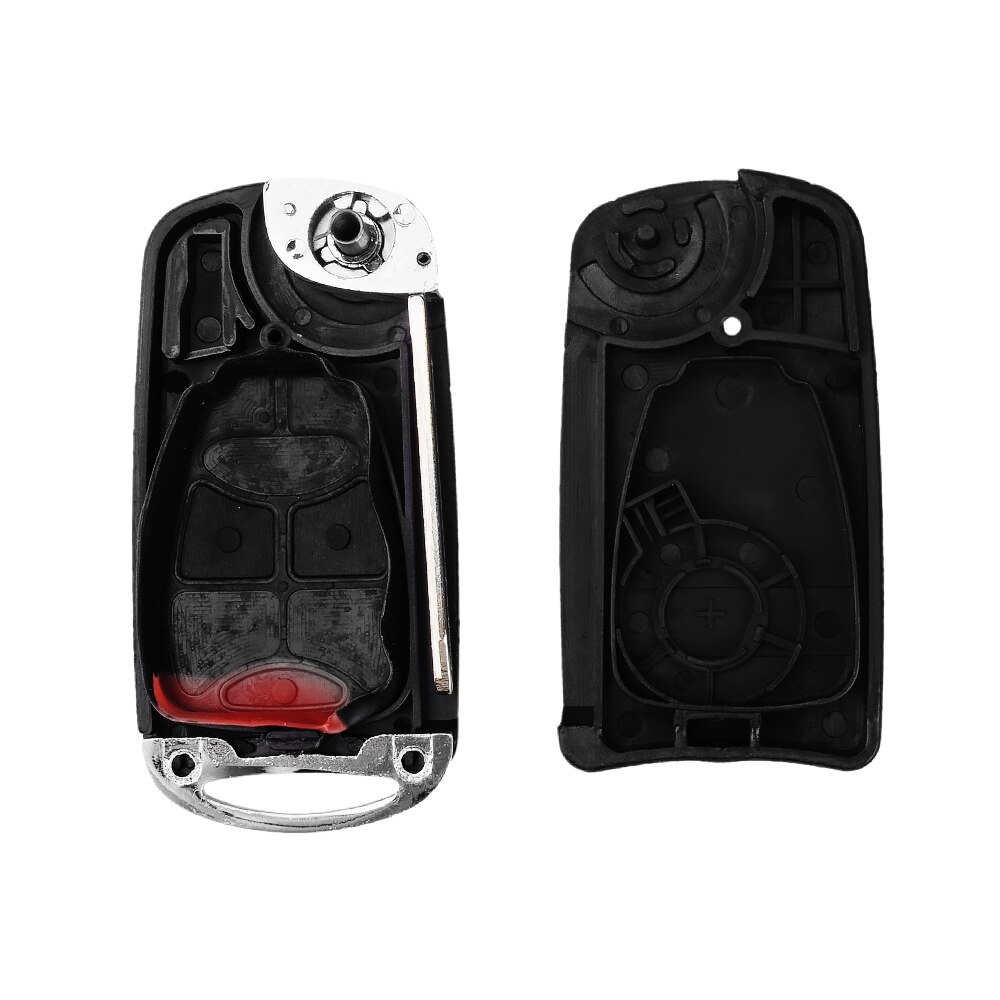 KEYYOU For Chrysler For Jeep For Dodge Ram 1500 Caliber Nitro Ram 2500 Ram 3500 Fob 3 Buttons Modified Flip Car Remote Key Shell