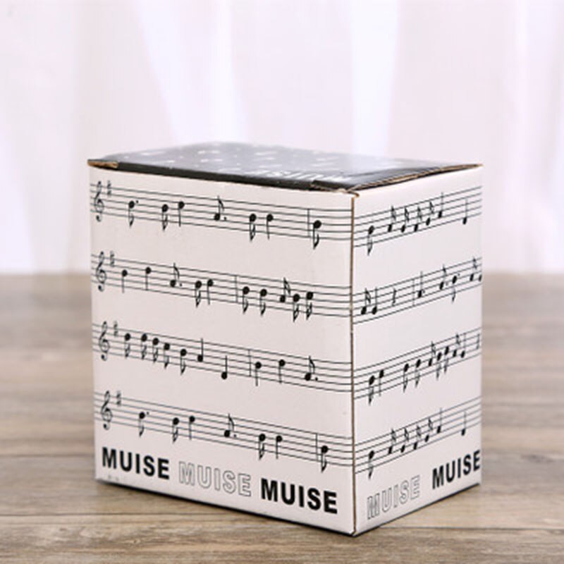 sterben Neue Kreative Keramik Musiker Kaffee Becher Musik Noten Klavier Tastatur Tee Tasse mit Deckel Dauben Musik Notizen als Partei