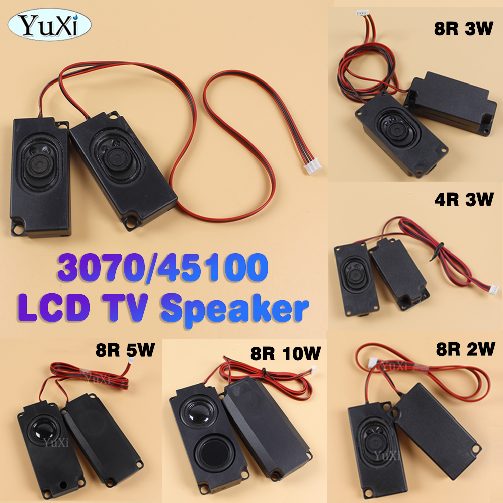 1 Paar Audio Draagbare Luidsprekers Voor Pc Computer Speaker Lcd Tv Speakers 3070 45100 Rechthoek Luidspreker 2W 3W 5W 10W 4ohm 8ohm
