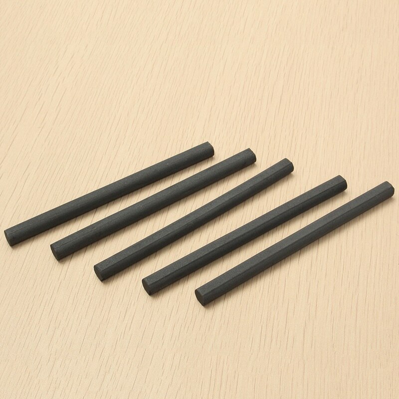 5pcs 140mm/5.5'' Black Mn-Zn Ferrite Rods For Radio Antenna Aerial Crystal