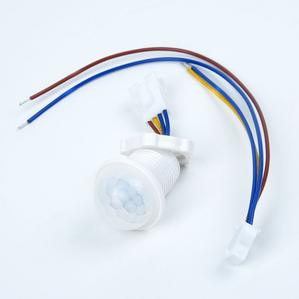 110/220V 40W 20mm Hole PIR Infrared Body Motion Sensor Control Switch Automatic Light for energy-saving LED fluorescent lamp