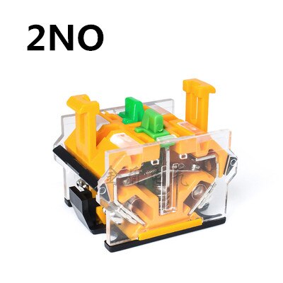 Electrical Rotary switch knob 22mm 2/3 position Selector power key switch Self-Locking 1NO 1NC LA38-11Y2 LA38-11Y3: 2NO