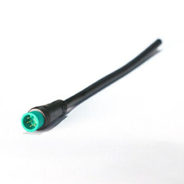 Julet 9Mm Base Connector 2 3 4 5 6Pin Kabel Waterdichte Connector Voor Ebike Bafang Display Pin Optionele Kabel ebike Accessoires: 5 Pin Male