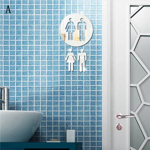Wc-klistermærke sød frø smil toilet vægklistermærker køleskab klistermærke badeværelse naklejki na sciane dla dzieci papel de parede infantil: B -1
