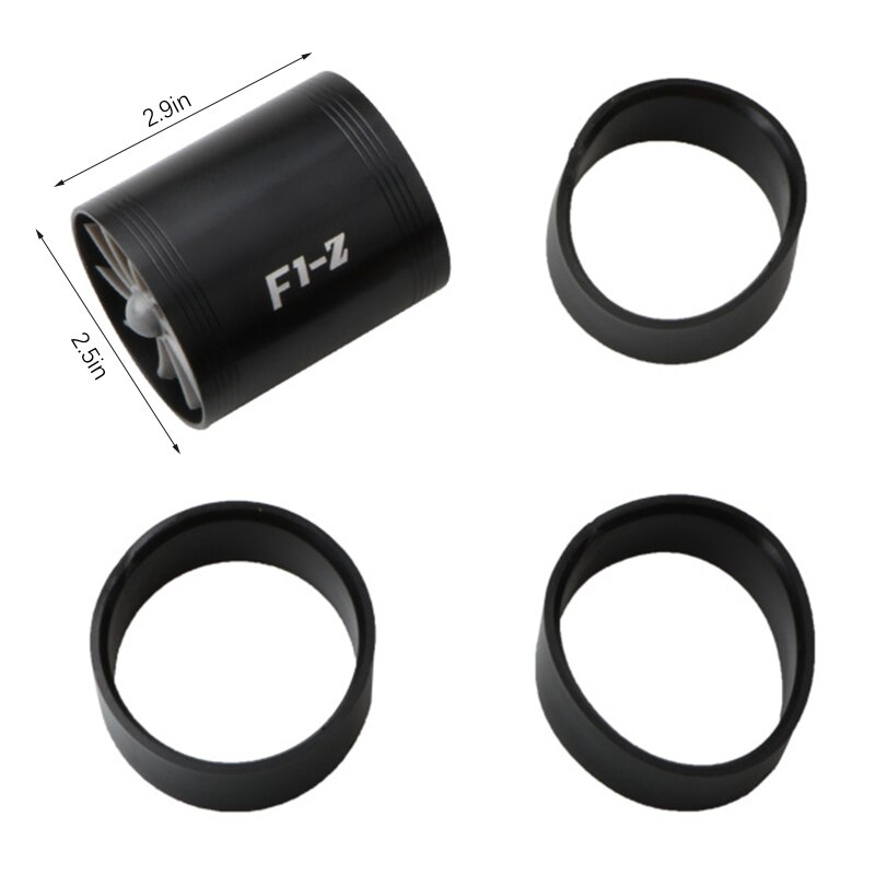 Turbonatore Per Auto - Turbina A Ventola Singola, Diametro 64mm, Lega Alluminio, Per Veicoli Ad Aspirazione Naturale - Foto 6