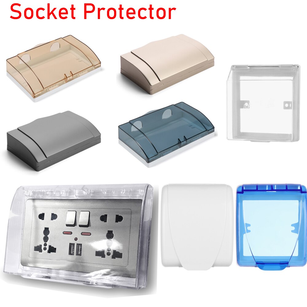 1PC 86Type Double Socket Protector Power Outlet El... – Vicedeal