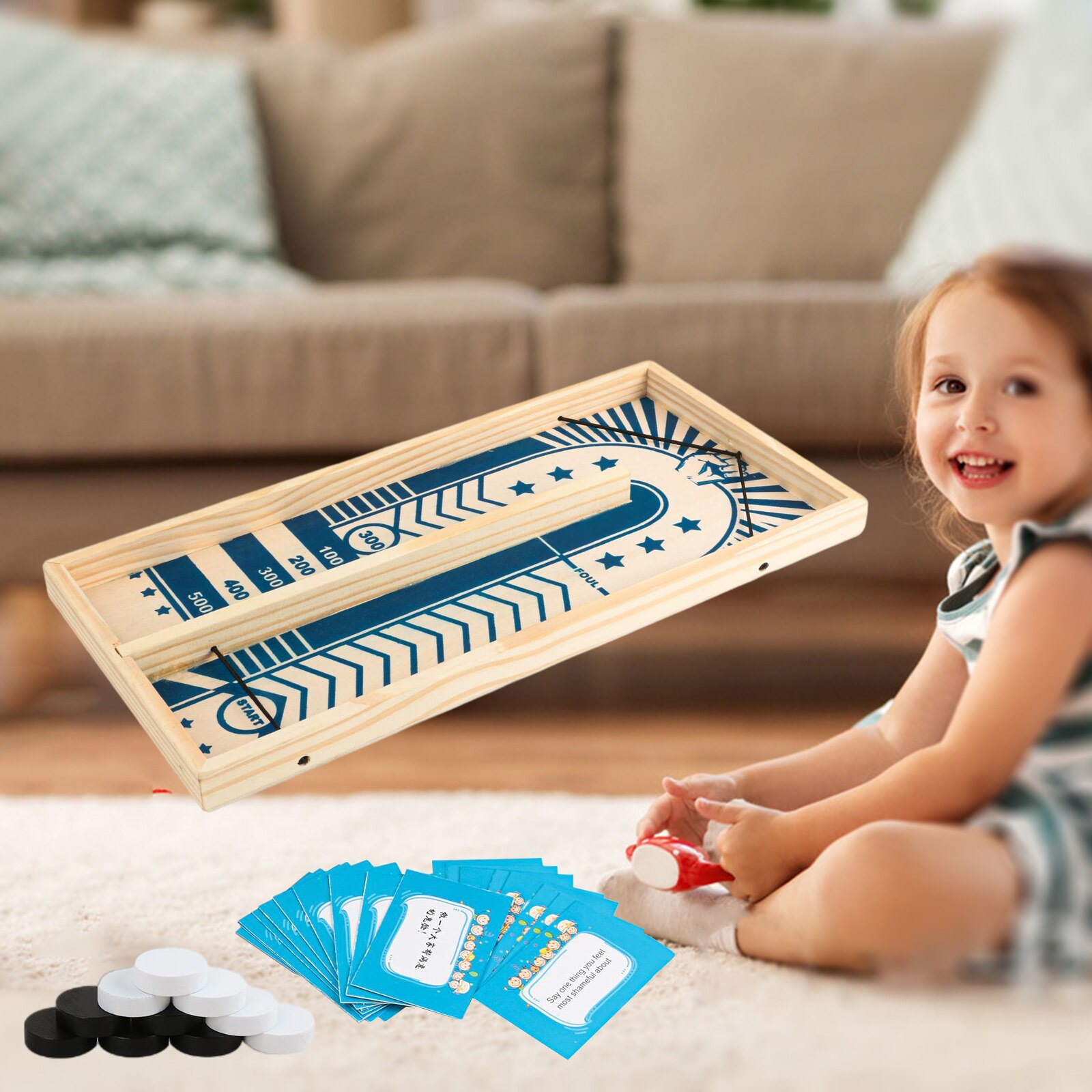 Szybka chusta Puck gra w tempie gry planszowe 2 gracz stół robić komputera bitwa zabawka