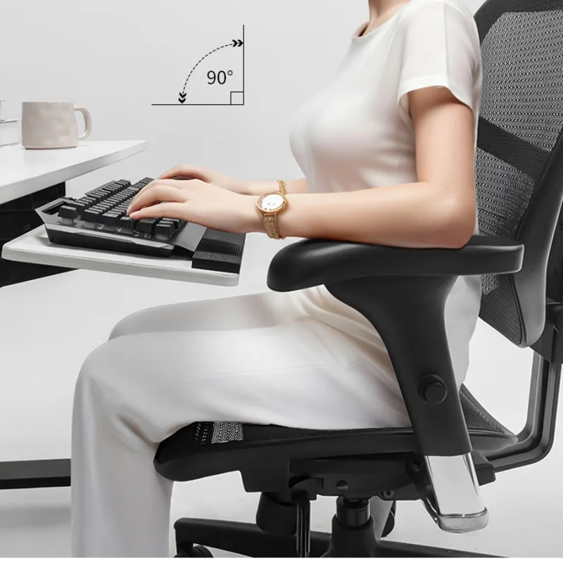 Keyboard Stand Desktop Computer Tray with Mouse Rotating Bracket Extended Drawer with Slide Rail Adjustable Keyboard Tray