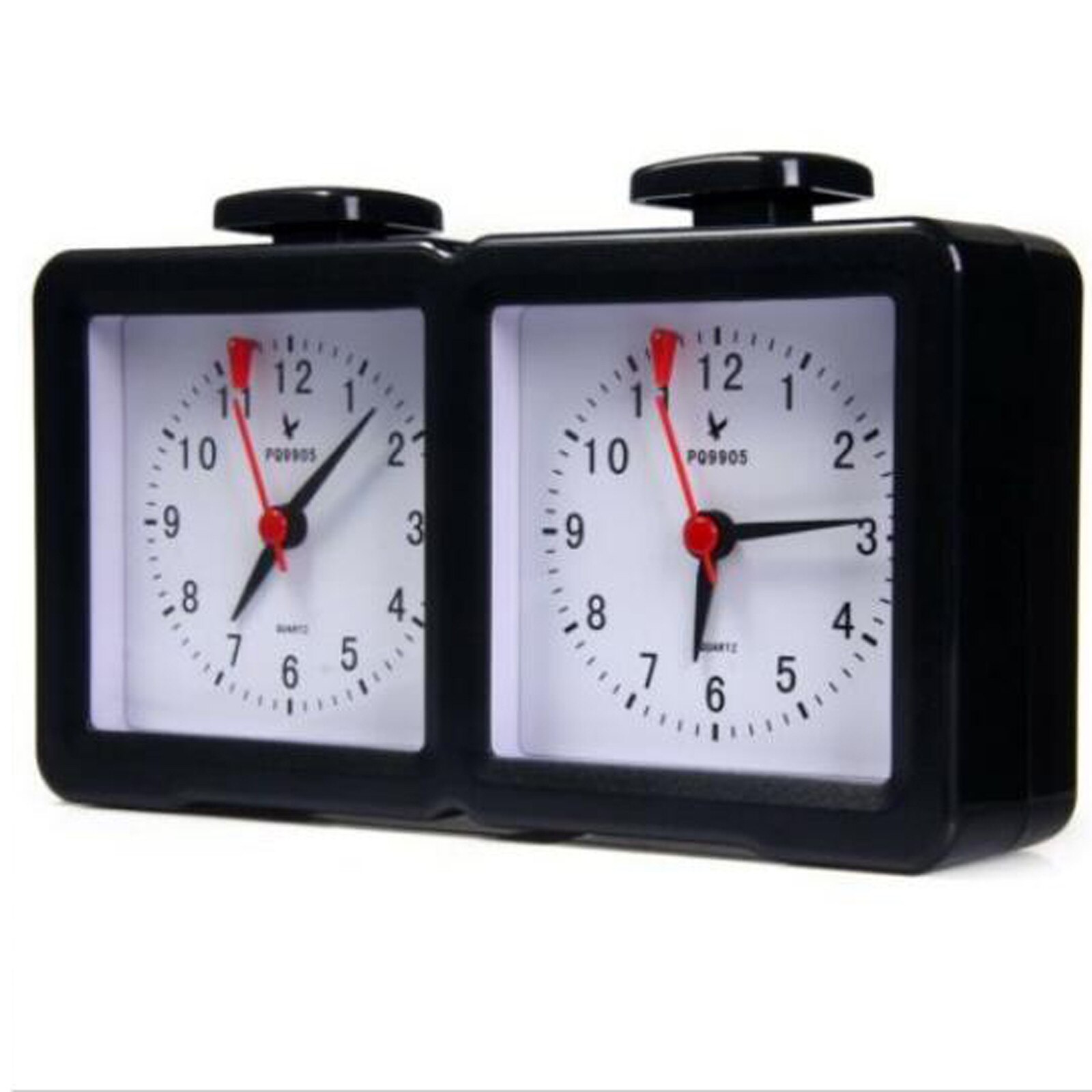 Professionele Quartz Elektronische Analoge Schaakklok Draagbare Count Up Down Timer Game Timer I-Go Count Up Down Timer