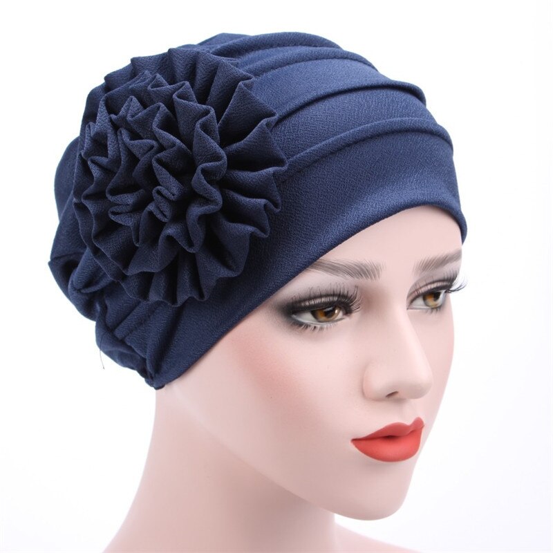 Vrouwen Afrikaanse Tulband Bloem Knot Headwrap Voorgebonden Bonnet Muts Muts Cap Headwrap Haaruitval Wrap Hoofdband Tie Voor Vrouwen