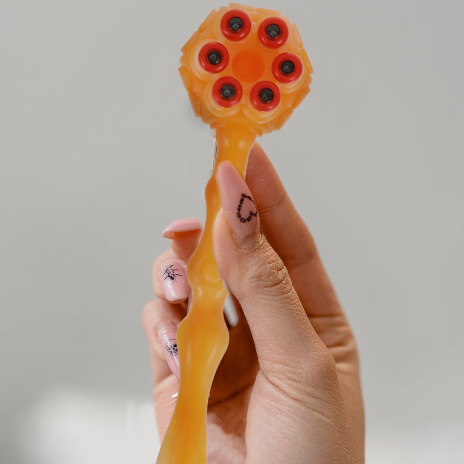 3 pcs Portable Knocking Hammer Stress Knocking Stick Back Scratcher Tool