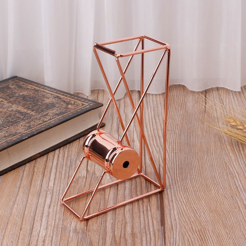 Rose gold hollow tape cutting machine office and study stationery tape base hand book stationery