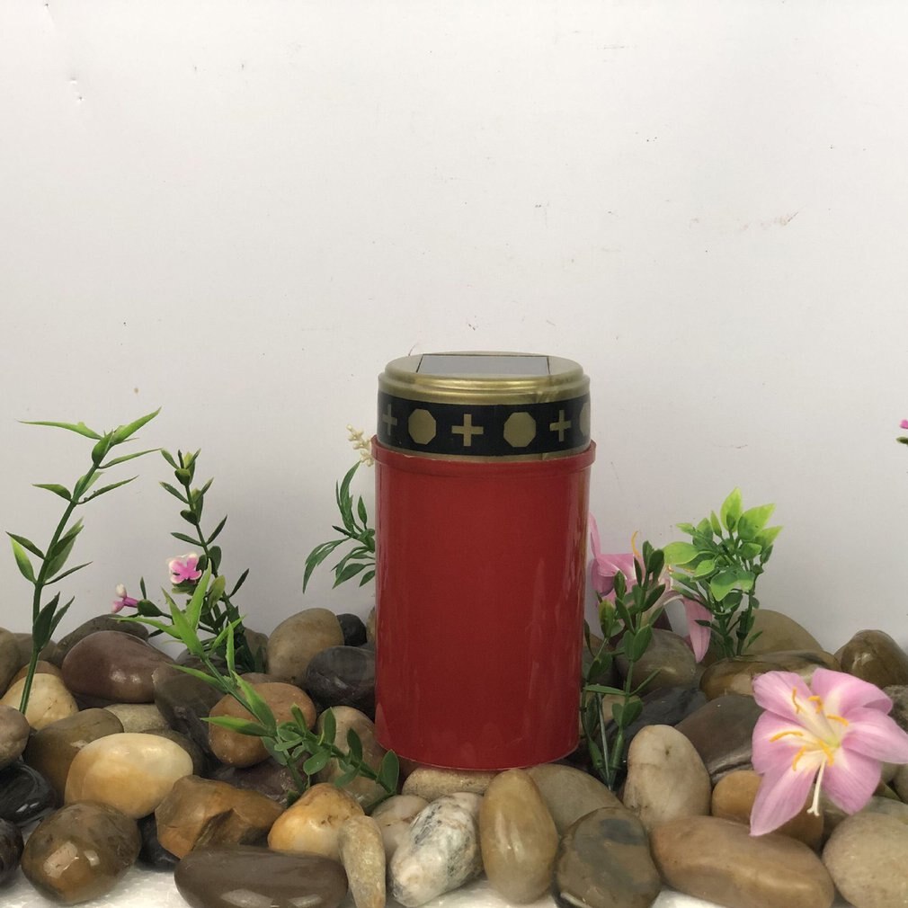Solar- Friedhof LED Licht Hause Dekoration Eingerichtet Boden lampe PVC Hand gemacht Geometrie Amorphem silizium Solar- Tafel