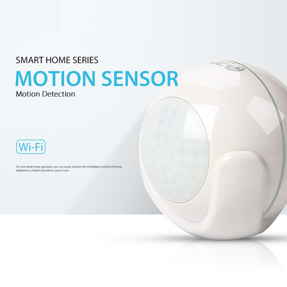 Smart Wifi PIR Motion Sensor Detector Built In Battery Infrared Sensor for Smart Home Automation Work with IFTTT