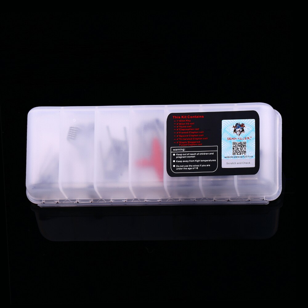 Kit Original de bobine de Violence de tueur de démon 28 pièces 7 en 1 avec bobine de Clapton Alien V2/Tsuka/Clapception/encadrée/espacée/Tri-torsadée