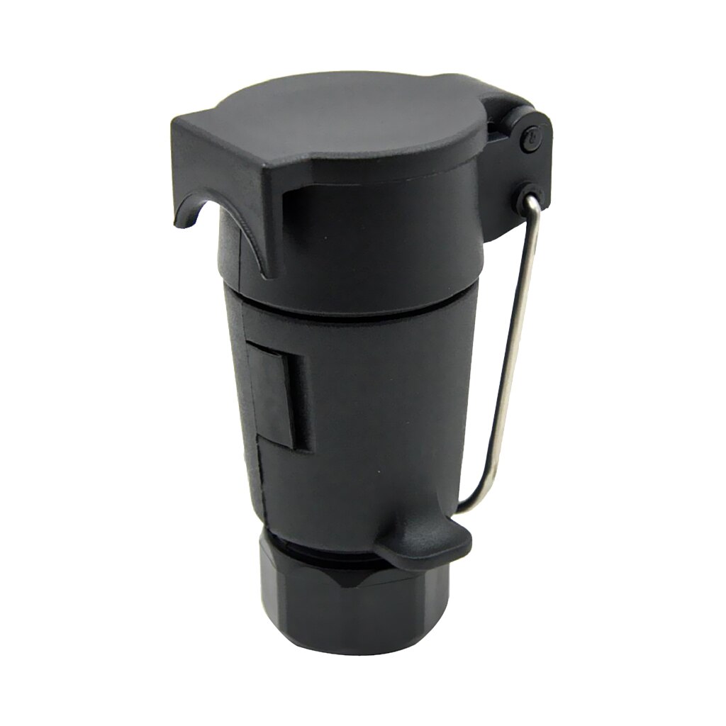 12V 7 Pin remolque enchufe N tipo remolque caravana remolque barra conector adaptador
